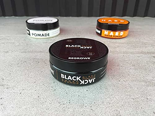 Regrowe Black Jack Pomade | Pomada Cubre Canas Para Barba Y Cabello | Fijación Media | Matizadora De Canas