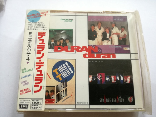 Duran Duran - Mini Album X4  - Collection - Emi 1991 - Japan