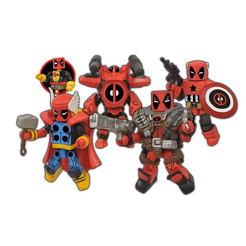 Marvel Minimates Deadpool Ensamble Box Set