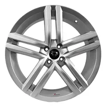 Comprar Jogo De Rodas Volcano New Strong Aro 17 Tala 6 4x100 + Bicos Cor Prata