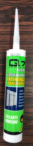 Imagen 5 de 10 de Silicon Sellante Transparente Antihongos Marca Q7 280m | Zio