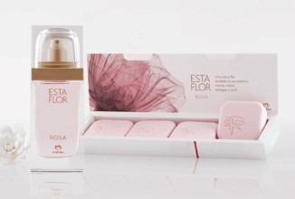 Kit Esta Flor Natura Jabones Perfume Combo