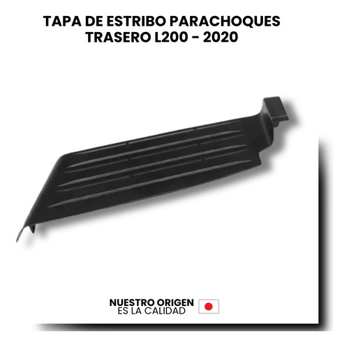 Tapa De Estribo Parachoques Trasero Mitsubishi L200 - 2020