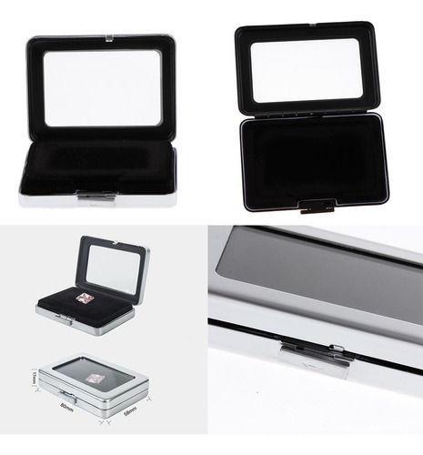 3x Caja De Joyería De Metal Organizador De Joyas De Caja De