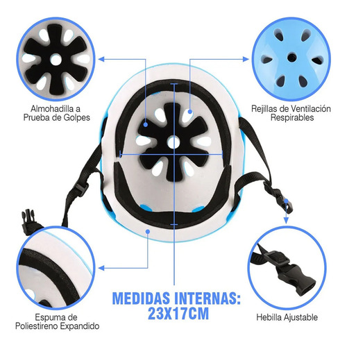 My Casco De Protección Profesional Ajustable Para Niños, 7