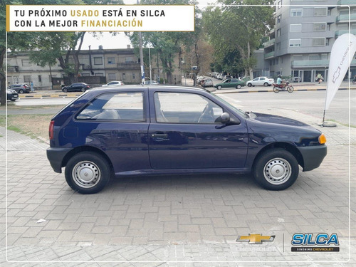Imagen 4 de 16 de Volkswagen Gol Cl 1.6 1997 Azul 3 Puertas