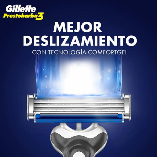 Máquina Para Afeitar Gillette Prestobarba3 2 U