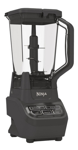 Imagen 2 de 3 de Licuadora Ninja Professional Blender BL710WM 2.1 L negra con vaso de tritan 120V