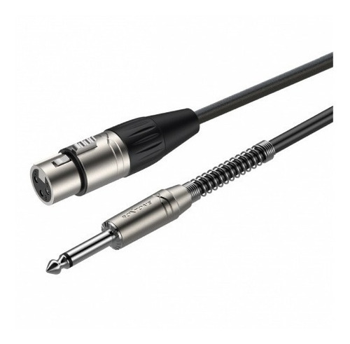 Imagen 2 de 2 de Cable Canon Plug 6 Metros Roxtone