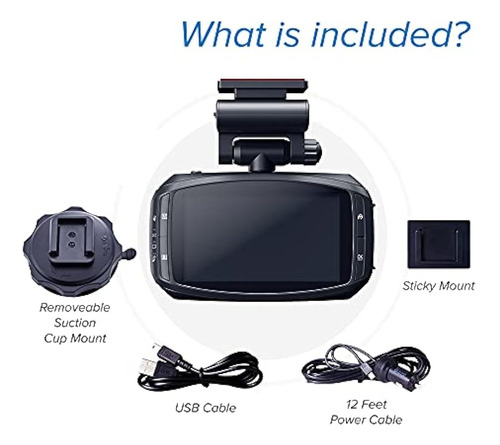 Wheelwitness Hd Pro Mark Ii - Cámara De Salpicadero Premium