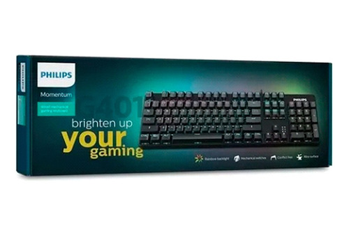 Teclado Mecanico Usb Philips G401