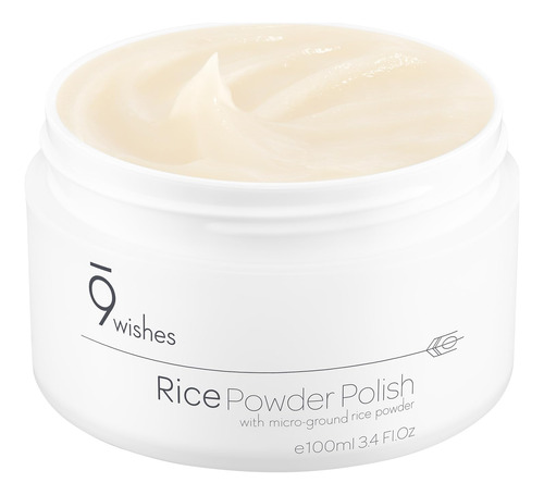 [9 Deseos] Exfoliante Facial De Arroz, Polvo De Arroz Micro 