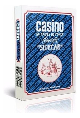 Naipes Casino Sidecar X 54 Cartas Poker