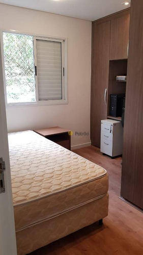 Apartamento Com 2 Dormitórios À Venda, 62 M² Por R$ 370.000 - Vila Caminho Do Mar - São Bernardo Do Campo/sp - Ap3122