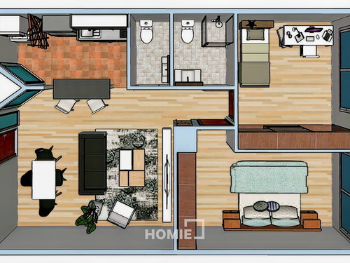 Imagen 8 de 9 de Acogedor Departamento Con Excelente Ubicación En Insurgentes Mixcoac, 65954