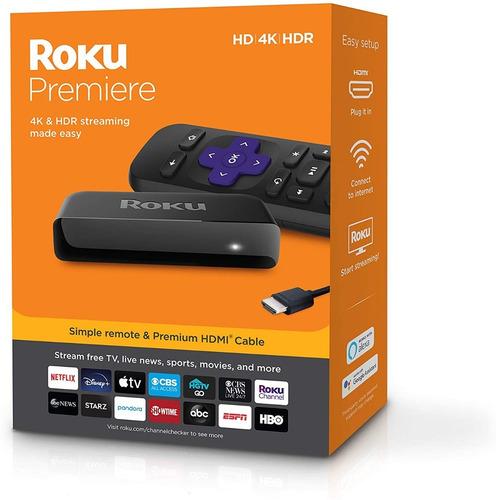 Roku Premier Smart Tv 4k Hdr Hdmi Netflix Streaming C/remoto
