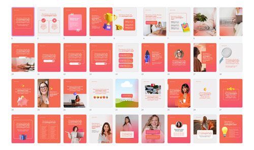 200 Artes Prontas Para Posts Diversos No Canva Gradiente