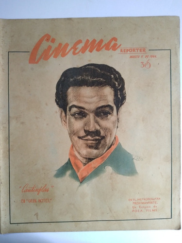 Revista Cinema Reporter Cantinflas 1944 Gran Hotel