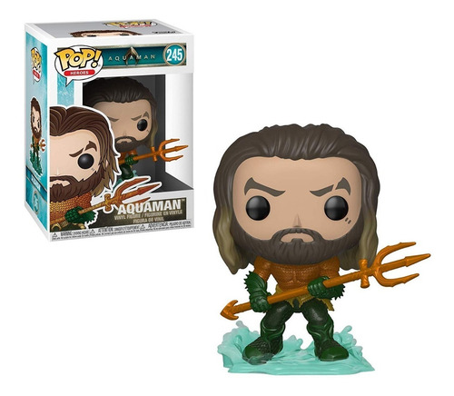 Funko Pop Heroes Aquaman Arthur Curry In Hero Suit