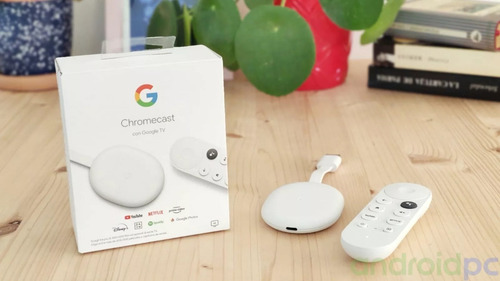 Imagen 8 de 8 de Chromecast With Google Tv De Voz 4k 8gb Snow Ram De 2gb
