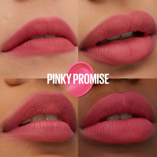 Tinta De Labios Superstay Teddy Maybelline Pinky Promise Pinky Promise