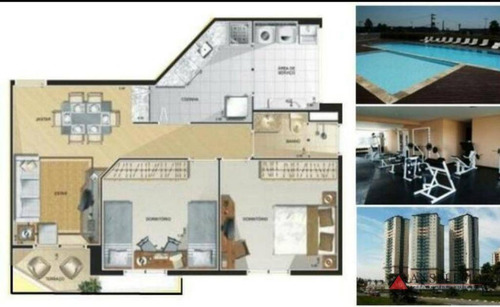Apartamento Com 2 Dormitórios À Venda, 58 M² Por R$ 296.800,00 - Silveira - Santo André/sp - Ap1713