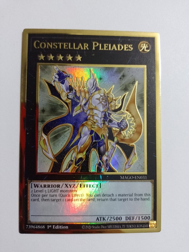 Constellar Pleiades Gold Ultra Yugioh