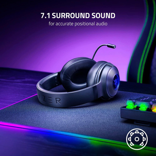 Auriculares Para Juegos Razer Kraken V3 X: Construcción Lige