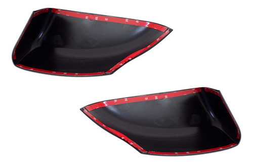 Cubre Espejos Negro Compatible Ford Ranger 2016-2022