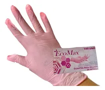 Comprar Guantes De Nitrilo Rosados Al Mayor Y Detal X Caja