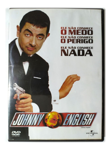 Dvd Johnny English Rowan Atkinson Mr Bean Natalie Imbruglia