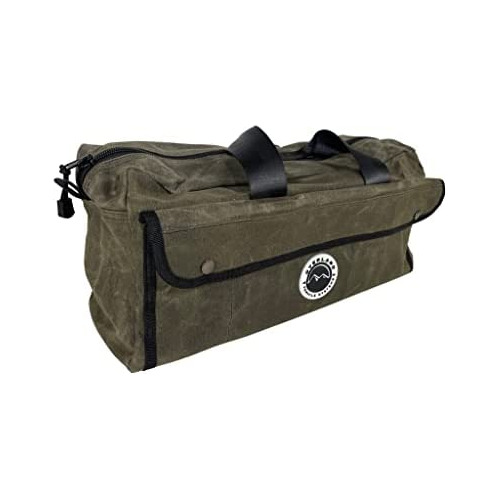 Small Duffle Bag With Handle And Straps 16 Waxed Canvas...
