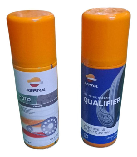 Lubricante De Cadena + Desengrasante Repsol