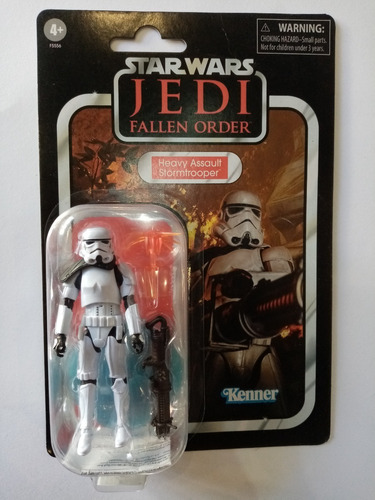 Star Wars Tipo Vintage Heavy Assault Trooper Fallen Order #1 (Usado)