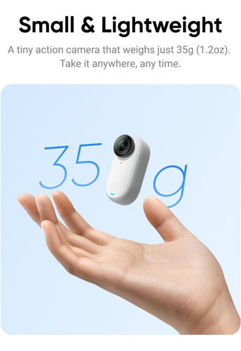 Cámara D Accion Miniatura Insta360 Go 3 128gb + Selfie Stick