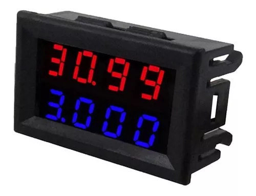 Voltimetro Amperimetro Digital De Precision 4 Digitos 0-100v 10a