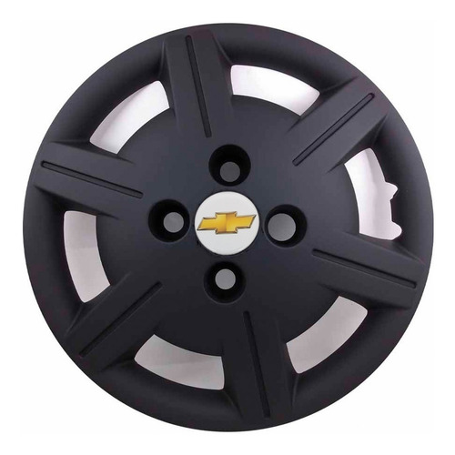 Imagem 2 de 2 de 4 Calotas Roda De Ferro Corsa Classic Aro 13 Emblema Gm