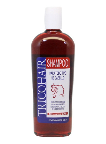 Tricohair Shampoo Anticaída 500 Ml. Todo Tipo De Cabello