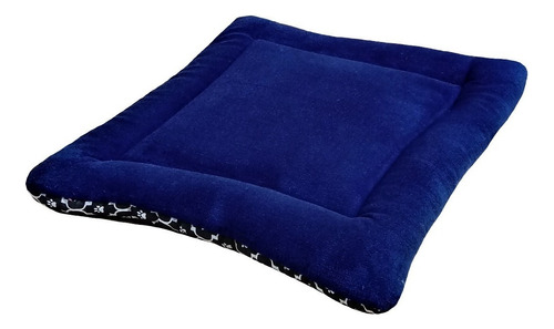 Colchão Simples Colchão Pet 45x50 Pra Casinha N 3 Cor Azul-marinho