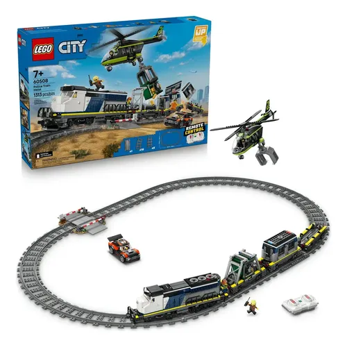 Lego City Assalto Ao Trem Da Polícia - 60508 | Parcelamento sem juros