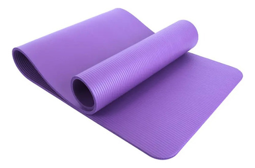 Tapete Yoga Pilates Fitness Ejercicio Portátil 10mm Grosor