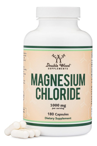 Cloruro De Magnesio 1000 Mg Apoya La Salud Digestiva Y Ósea