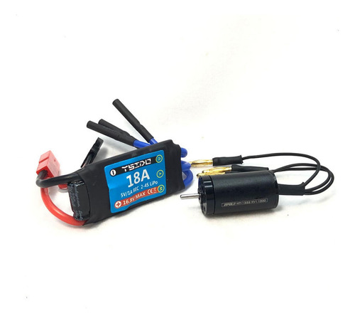 2x Motor Sin Escobillas Esc Combo 18a 1222 11000kv Frenos