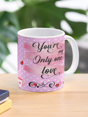 Tazas Estampadas Personalizadas Del Dia De Los Enamorados