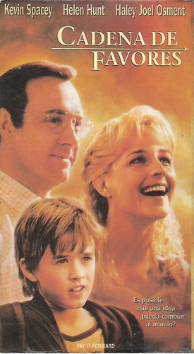 Cadena De Favores Vhs Kevin Spacey Helen Hunt Pay It Forward