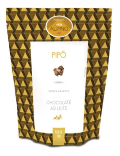 Pipoca Gourmet Pipó Sabor Alpino 100gr - Kit Com 4