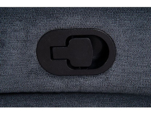 Imagen 9 de 10 de Rosen Sofá Reclinable Evan 2 Cuerpos Tela Azul