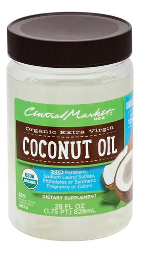 Aceite Comestible Puro Coco Orgánico Extra Virgen Importado