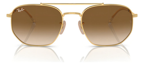 Óculos de Sol Ray Ban RB3707l 001/51 57 Cor da Lente Marrom Gradiente