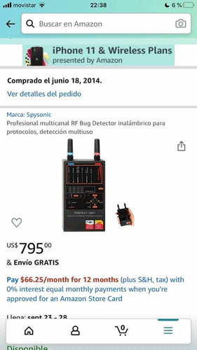 Detector Inalámbrico De Multiprotocolos